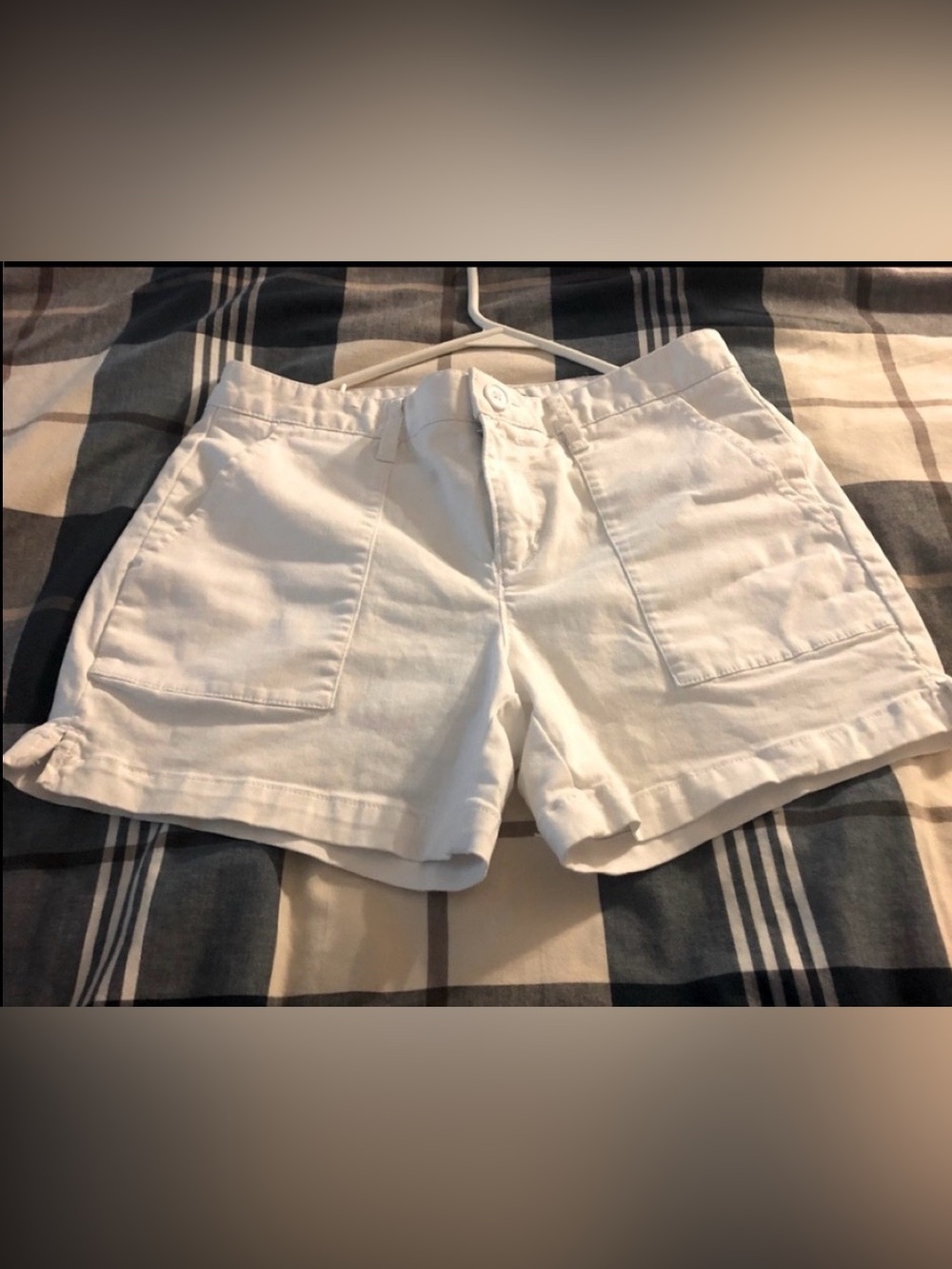 Sanctuary x Anthropologie White Jean Shorts